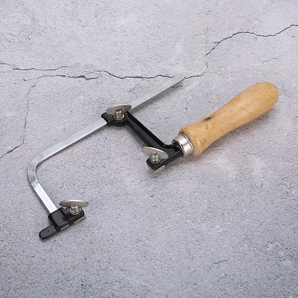 Bærbar savbue DIY U-formet savbue smykkefremstillingsværktøj (fast)