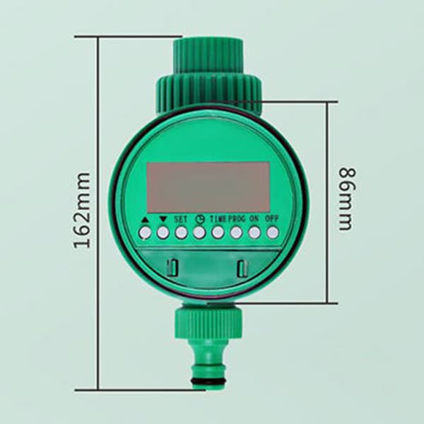 Udendørs vandingsur Automatisk vandingsstyring Havemagnetventilregulator