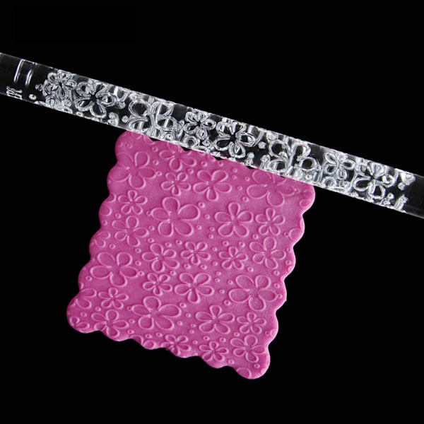 Kavel av hög kvalitet akryl kavel degkavel fondant plasticine rulle DIY kaka 05#