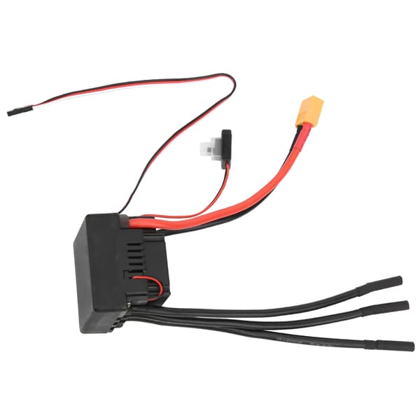 80A Vanntett Børsteløs ESC Elektrisk Hastighetsregulator Tilbehør for 1/8 RC Bil XT60