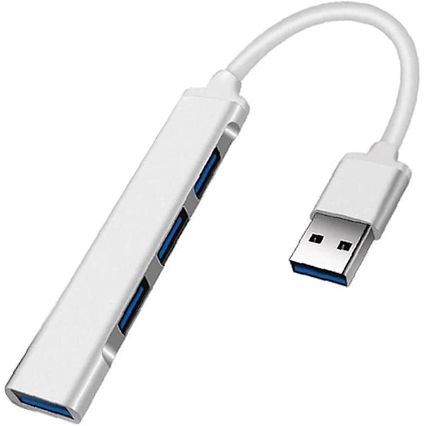 USB 3.0 Hub 4-porttinen Erittäin Ohut Kannettava Type C 3.1 Hub Data Hub Multi Splitter Adapteri MAC Tietokonetarvikkeille