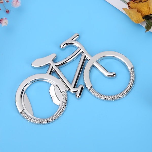 Metal Cykel Öl Flasköppnare Bröllop Souvenir Party Present
