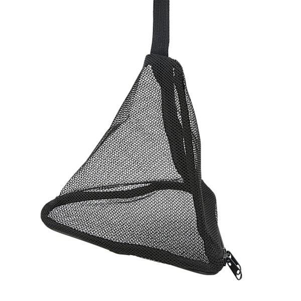 Camping Tør Net Udendørs Hængende Trekantet Opbevaringsnet Mesh Organizer til Bestik Mad Grøntsager S 5.9in