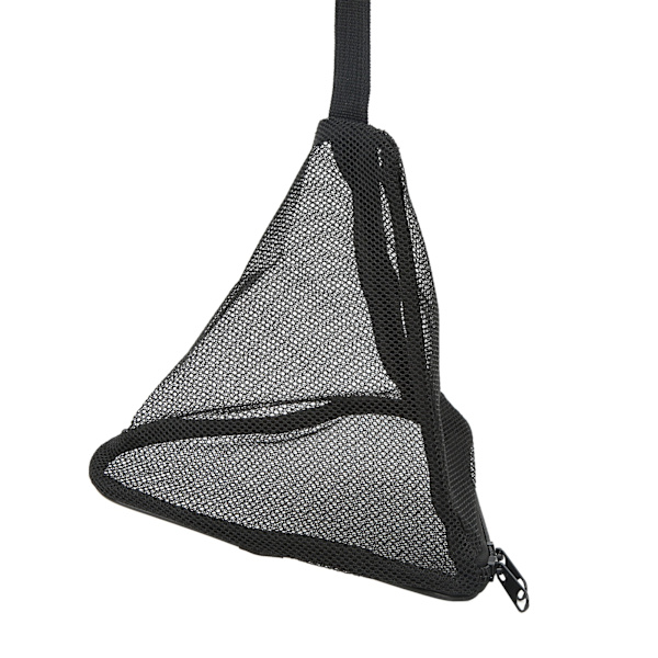 Camping Tørkenett Utendørs Hengende Trekantet Oppbevaringsnett Mesh Organizer for Bestikk Mat Grønnsaker S 5.9in
