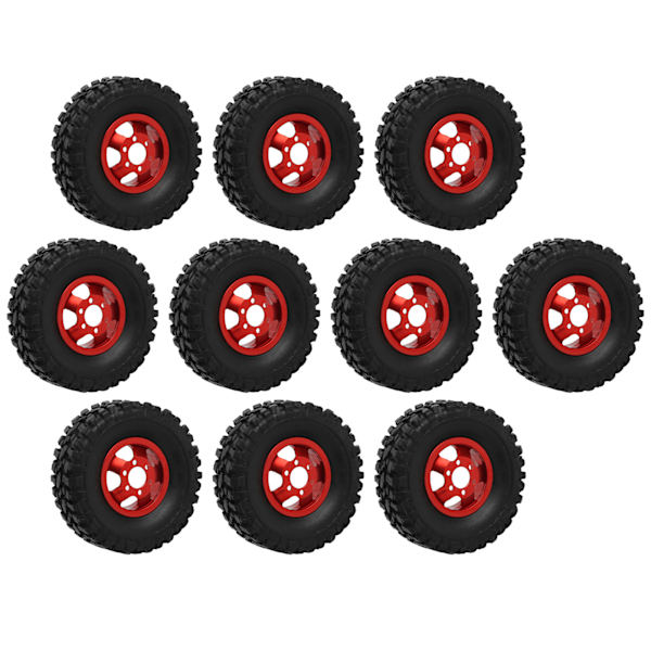 6WD gummihjul aluminiumslegering hjulnav til WPL B24 B36 1/16 RC bil opgradering del rød