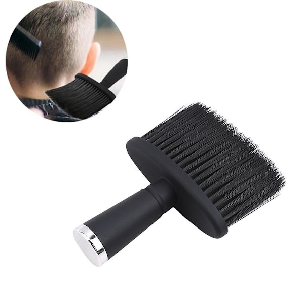 Halsdammborste Set för Frisörer och Salonger - Skonsam Hårfjerning från Halslinjen och Öronen - Mjuka Borst - 3-pack