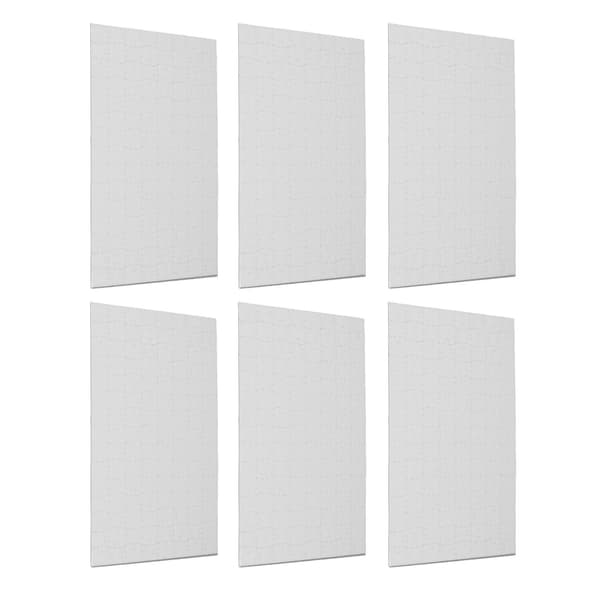 10 Set Blank Pussel Sublimering Värmeöverföring A4 20cmx29cm 120st Kit för DIY