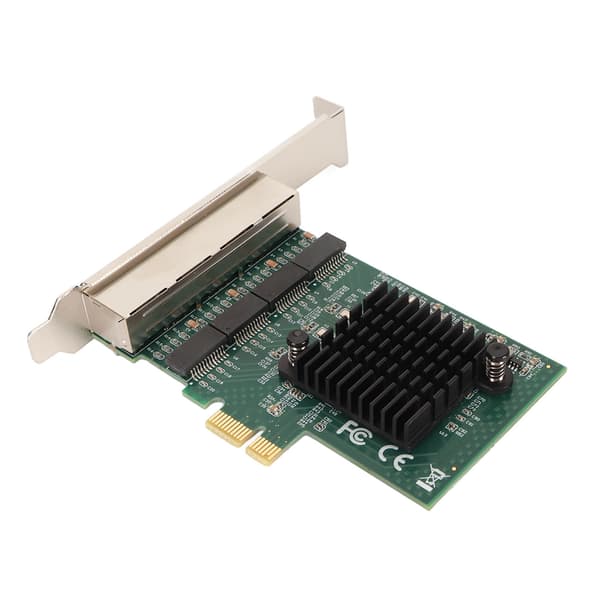 NA8111 T4 4 RJ45 Port Gigabit Ethernet PCIe X1 Netværkskort RTL8111 Chip Server Netværkskort til Windows
