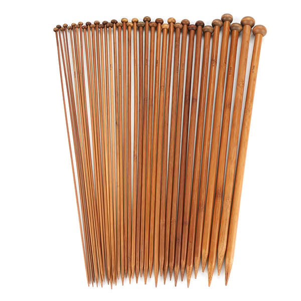 36 st Stickor Enkelspets Karboniserade Stickor 0,2-1 cm Storlekar