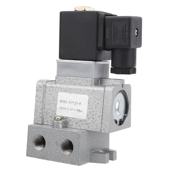 Pneumatisk magnetventil 2 positioner 3-vejs elektrisk controller G1/4in K23JD‑8 10 HzDC12V