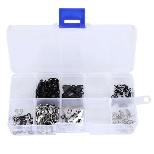 100 Par Trykknapper Messing Snap Fastener Slips Krog Installation Nitte Sy Tilbehør