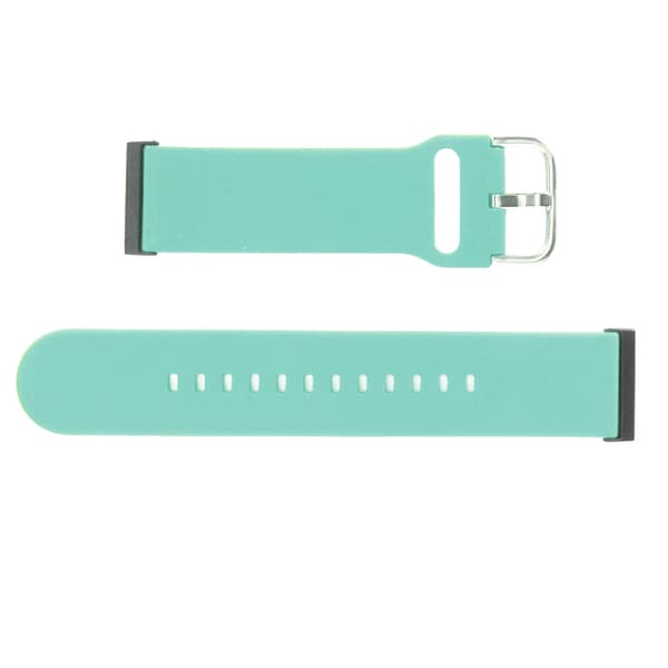 Silikone Smartwatch Rem Justerbar Udskiftningsurrem Tilbehør til Suunto7 Lyseblå