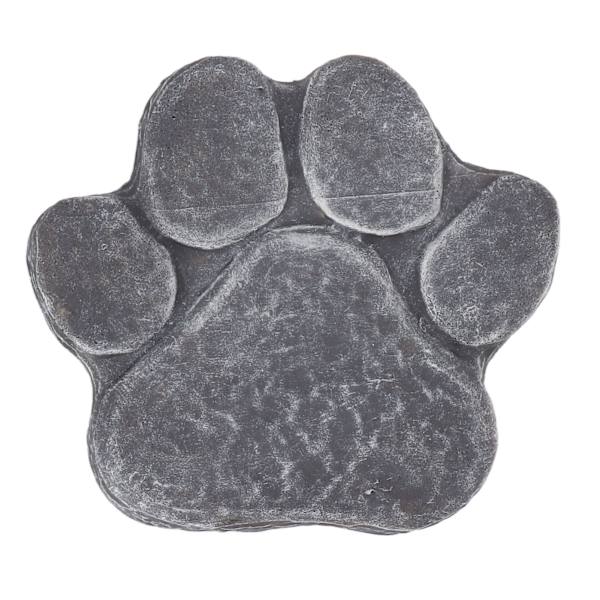 Minnessten för hundtassar DIY-bokstäver Gravsten för husdjur Monument för utomhusgräsmatta Patio Rock Grey