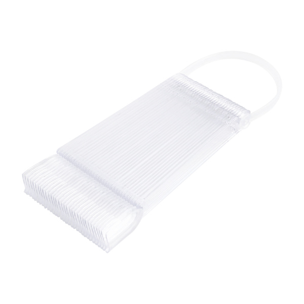 32 stk/sett Naturlig/Transparent Falsk Neglekunst Viftebrett Polsk UV Gel Display Falsk Neglekunst Stic