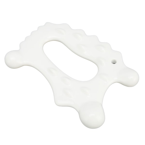 Keramisk Gua Sha-plade til fjernelse af cellulite og muskelafspænding