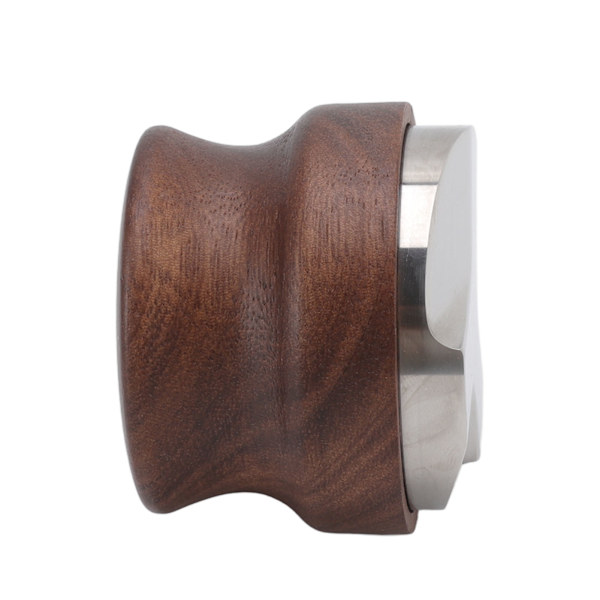 Kaffe Pulver Distributör Rostfritt Stål Justerbar Kaffe Hand Tamper för Café Western Restaurant Mjölktebutik 51mm/2.0in