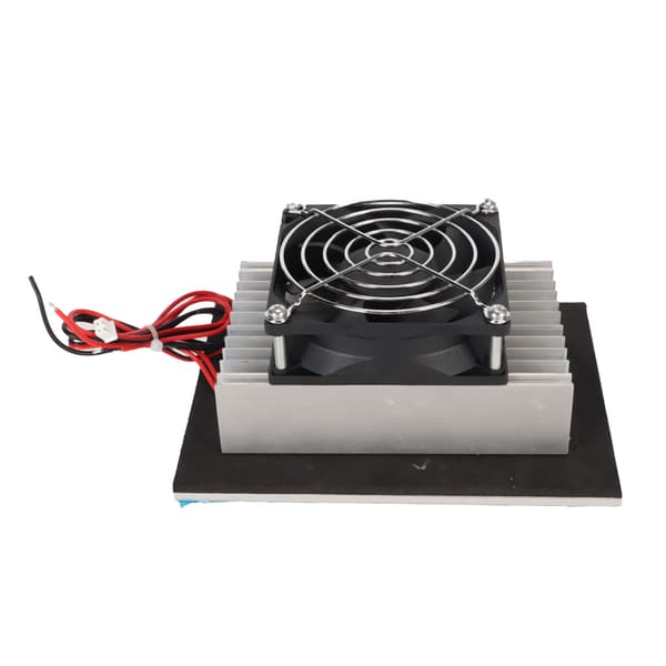 Peltier køleventilator 12V 120W aluminiumslegering pladsbesparende støjfri halvlederkøler til pc-tablet-boks kæledyrsseng
