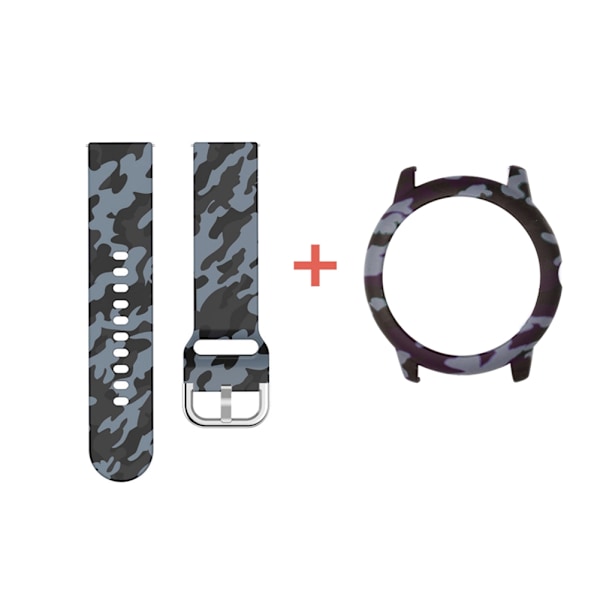 Fodral och silikonersättningsrem kompatibel med Solar LS05 Smart Watch