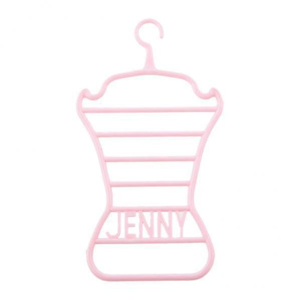 8 x 1/6 Pink Bøjle Tøjstativ til BJD Blythe Dukker Tøj Tilbehør-