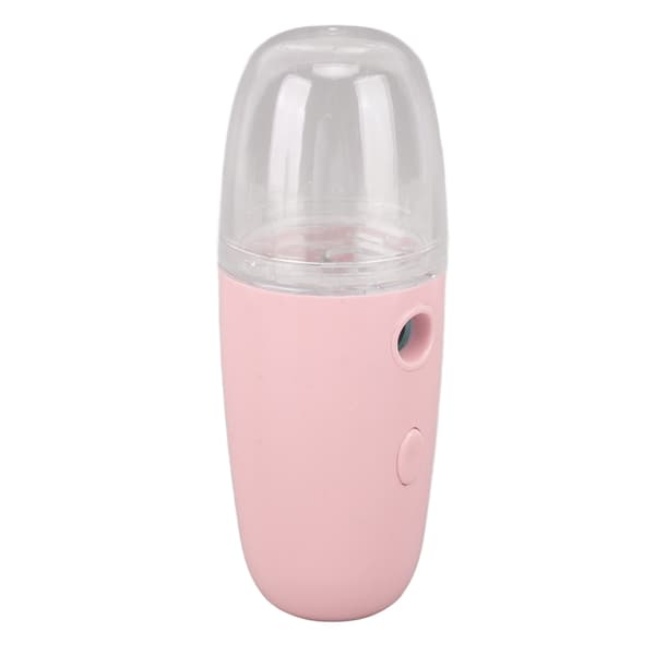 30ML Ansigtsfugtighedsspray 150mAh Bærbar Ansigtsluftfugter til Vandreture Pink