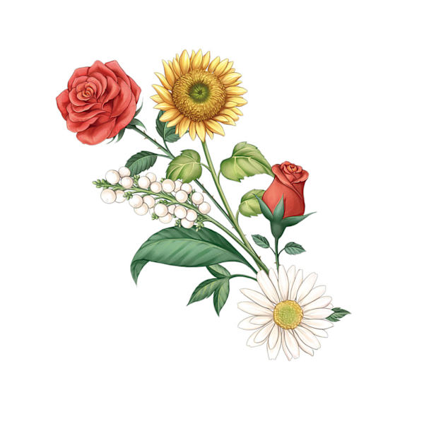 Eviga blombyggstenar Intressanta unika DIY konstgjorda blommor Byggstenar för Alla hjärtans dag Solros