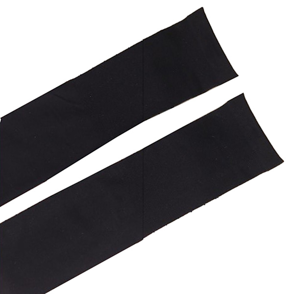 Arm Sleeves Ice Silk Cooling Arm Cover Solbeskyttelse UV-beskyttelse Elastiske Arm Sleeves til Udendørs Rejser Løb Cykling Sort