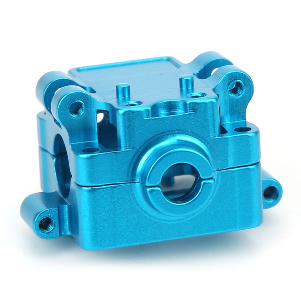 Aluminium Alloy Gear Box RC Gearbox Oppgraderingsdeler Tilbehør for WL 1/28 K969 K989 P929 BilBlå K989-24B