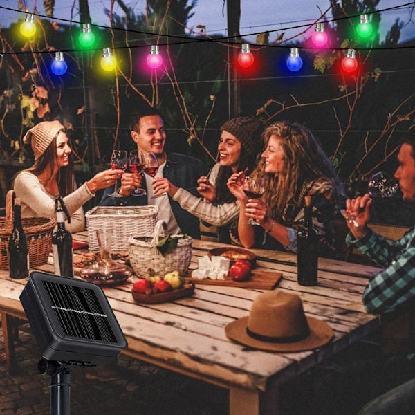 20 Stk LED Pære Farve B22 3W Tilsvarende 30W 240LM B22 Bajonet Pærer Garland Farve LED Multicolor Pærer til Hjem Bar Party