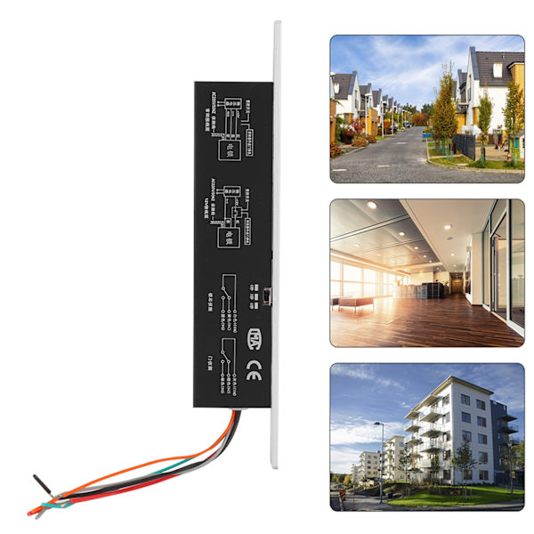Elektriskt låsdörrlås - 5 ledningar, DC12V, säkerhetskontroll för åtkomst