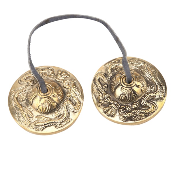 Håndlaget tibetansk meditasjonsklokke buddhistisk perkusjonsinstrument (#3)