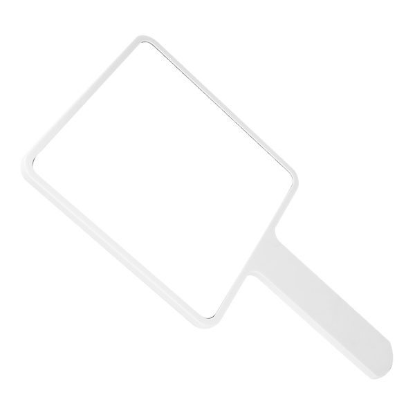 Handhållen Spegel Skönhet Smink Fåfänga Frisör Bärbar Salong Tool Stor 15 x 27cm