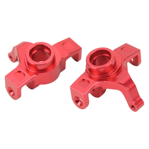 2 st aluminiumlegering styrkoppar RC bil reservdelar för MJX 16208 16207 16210 1/16 RC bil röd
