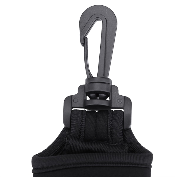 Golfball Bag Holder Clip Utility Pouch Golfspillere Organizer Golftilbehør med T-skjorter Svart