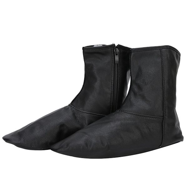 1 par kæmmet bomuld unisex lynlåsstrømper muslimske sokker holder varmen vintergudstjeneste Supply Black 42