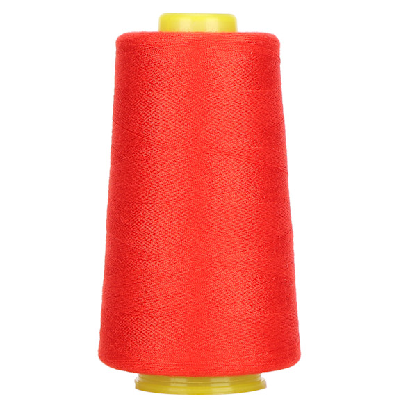 402 Polyester-ompelulanka 3000 jaardia käsinompelunaru DIY-käsityön ompeluun käsinpunainen