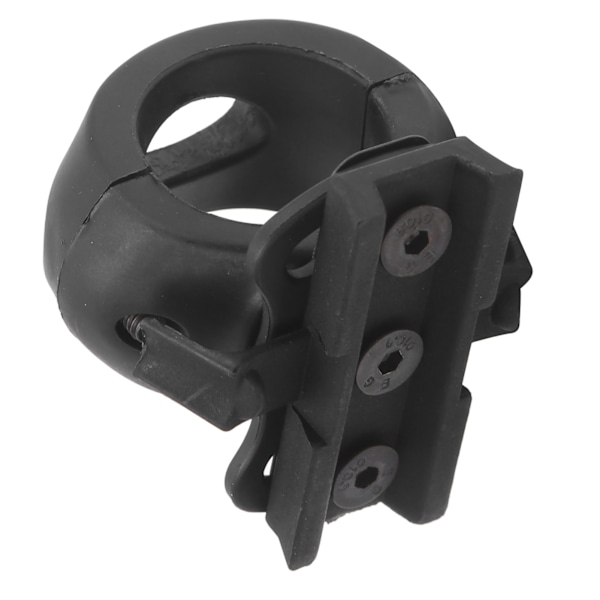 Hjelmlyktfeste, lommelyktklemmeholder, bærbar lommelyktbrakett for MICH/IBH/FASTBlack
