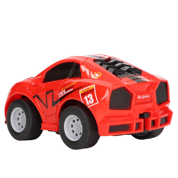 1/43 mittakaavan kauko-ohjattava auto, suuri nopeus, 4 kanavaa, simuloitu RC-autolelu sisä- ja ulkokäyttöön 6148T punainen