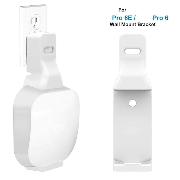 Hållare för Eero Pro 6 Mesh WiFi-router med kabelhantering, stativ, vit50