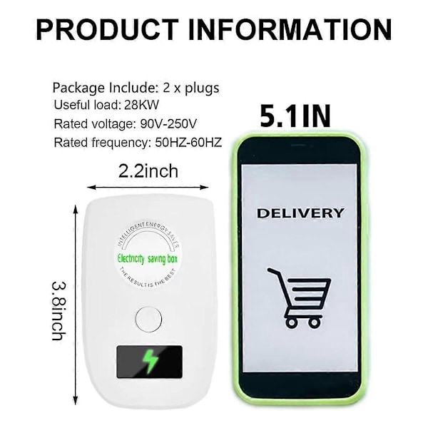 Energisparende husholdningsapparater. Smart Appliance Saver 4 stk (EU)