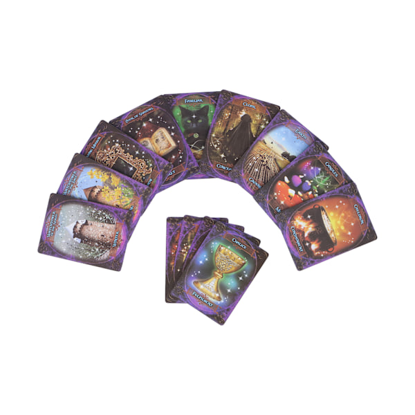 Papir Tarot Kort Spådom Spillekort Interaktion Engelsk Sprog Brætspil Kort