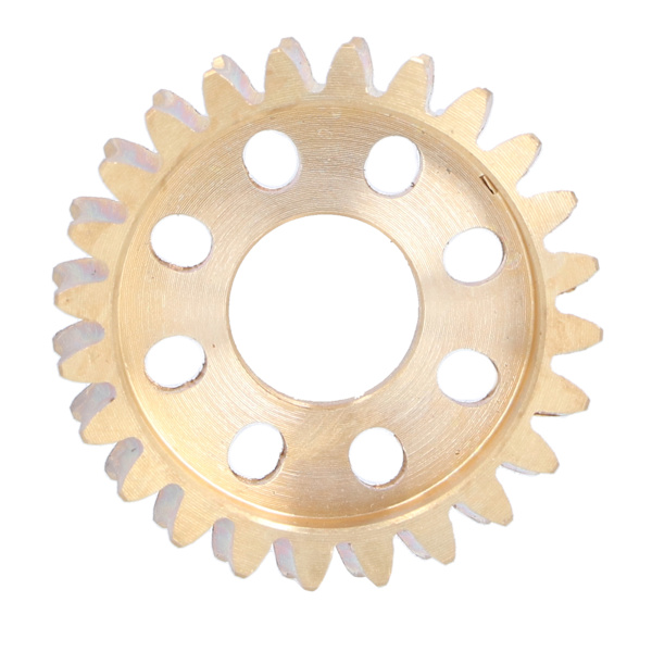 14mm 24 tænder messing snekkehjul 1,5 modul messing snekkegearhjul til motordrevne gear
