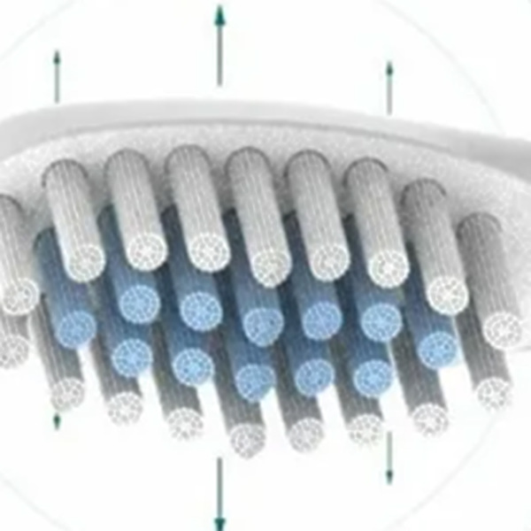 Elektrisk tandborste 6 växlar ljusindikator USB-laddning Sonic tandborste för hemresa DC 5V