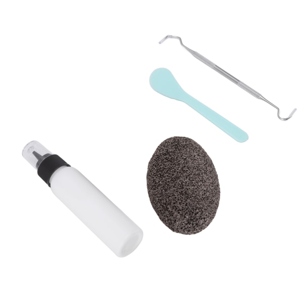 Picking Rock Kit Vit Latex Oval Stone DIY Intressant avkopplande lättnad Pick Rock Toy för vuxna Lindra spänningar