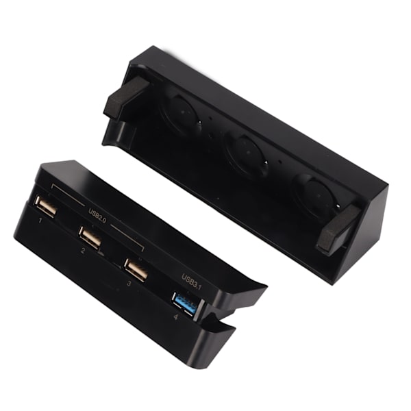 Pelikonsolin jäähdytystuuletin USB-käyttöinen automaattinen älykäs ulkoinen jäähdytin HUBilla PS4 Slim -isännälle