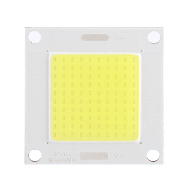 12-14V 50W COB LED integroitu siruvalopaneelin lamppu DIY-projektorin valonheittimelle (valkoinen)