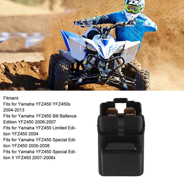 Startrelä Solenoid Passar för YAMAHA ATV YFZ450 04-13