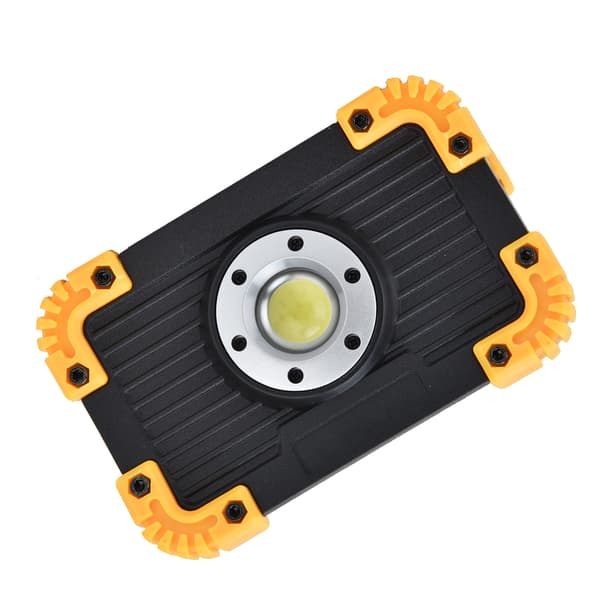 LED Nødlys Flomlys Mini COB Arbeidslys Bærbar Rund USB Lading Campinglys for Utendørs