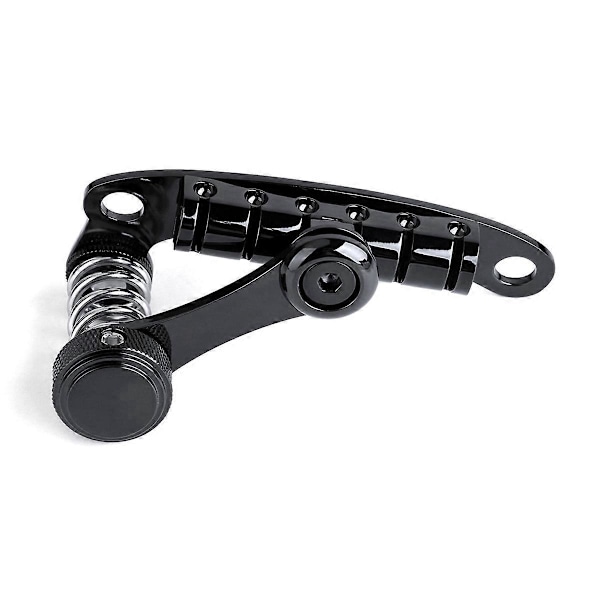 Gitarr Vibrato Stränghållare Tremolo för LP SG Elgitarrer Svart
