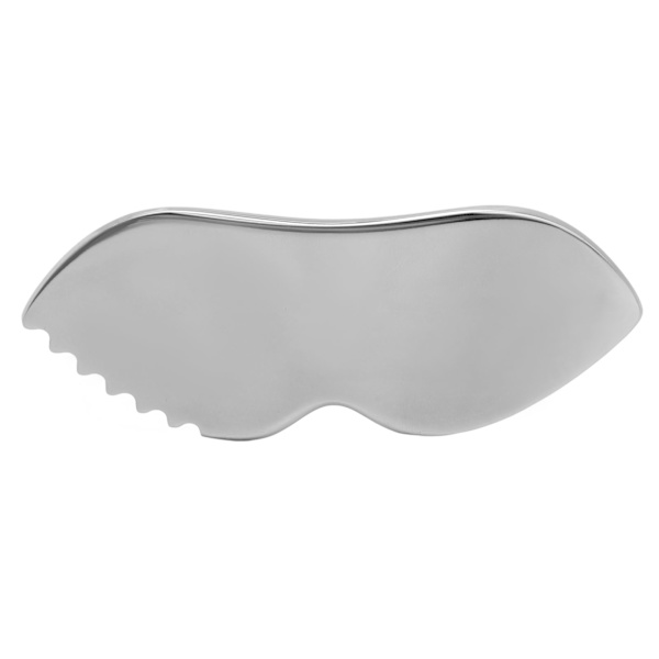 Gua Sha Massage Board Comb Edge 304 ruostumaton teräs tasoittavat pinnat Gua Sha -työkalu pehmytkudoskipua lievittävään vartalonhoitoon