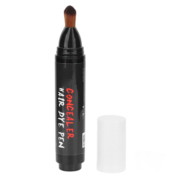Hårfärgspenna för hårrötter, engångsanvändning, bärbar, snabb touch-up, 20ml Brun